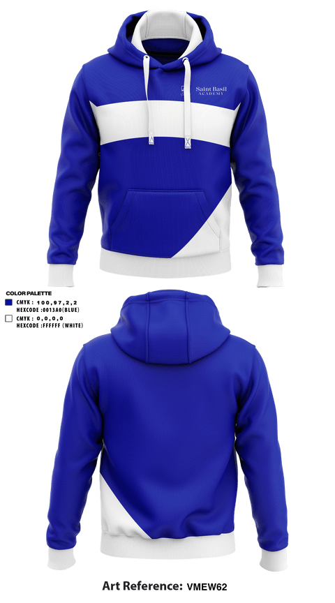 Hoodie, St Basil Academy Of Classical Studies, Spirit Store, Teamtime, Team time, sublimation, custom sports apparel, team uniforms, spirit wear, spiritwear, sports uniforms, custom shirts, team store, custom team store, fundraiser sports, apparel fundraiser