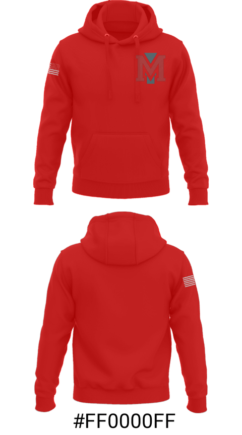 Hoodie, Mark Morris High School Cheer, Cheer, Teamtime, Team time, sublimation, custom sports apparel, team uniforms, spirit wear, spiritwear, sports uniforms, custom shirts, team store, custom team store, fundraiser sports, apparel fundraiser