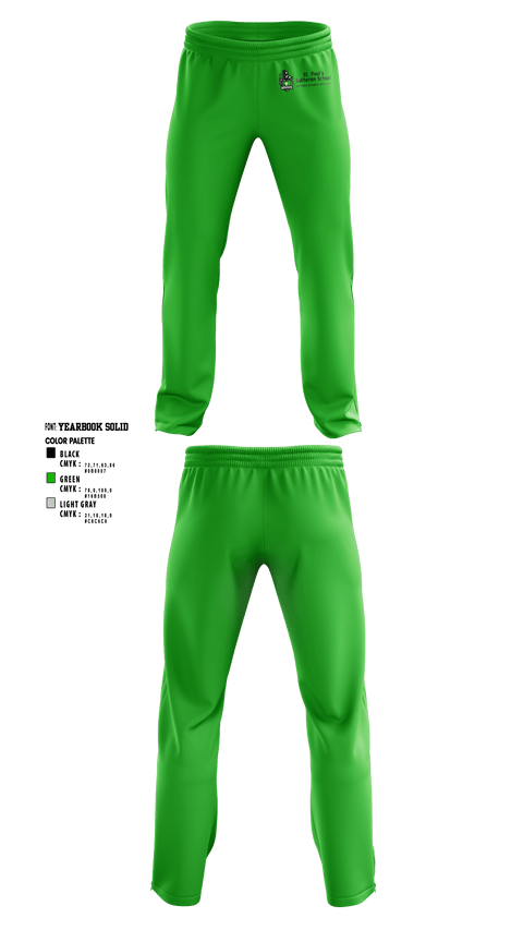 Sweatpants, St Pauls Evangelical Lutheran School, Spirit Store, Teamtime, Team time, sublimation, custom sports apparel, team uniforms, spirit wear, spiritwear, sports uniforms, custom shirts, team store, custom team store, fundraiser sports, apparel fundraiser