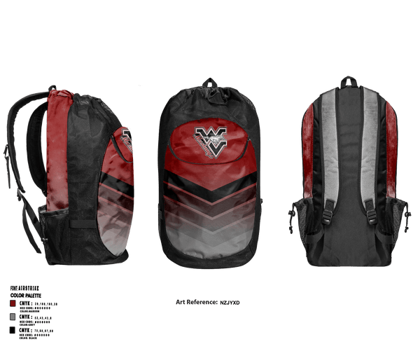 Gear Bag, West Valley High School Wrestling, Wrestling, Teamtime, Team time, sublimation, custom sports apparel, team uniforms, spirit wear, spiritwear, sports uniforms, custom shirts, team store, custom team store, fundraiser sports, apparel fundraiser