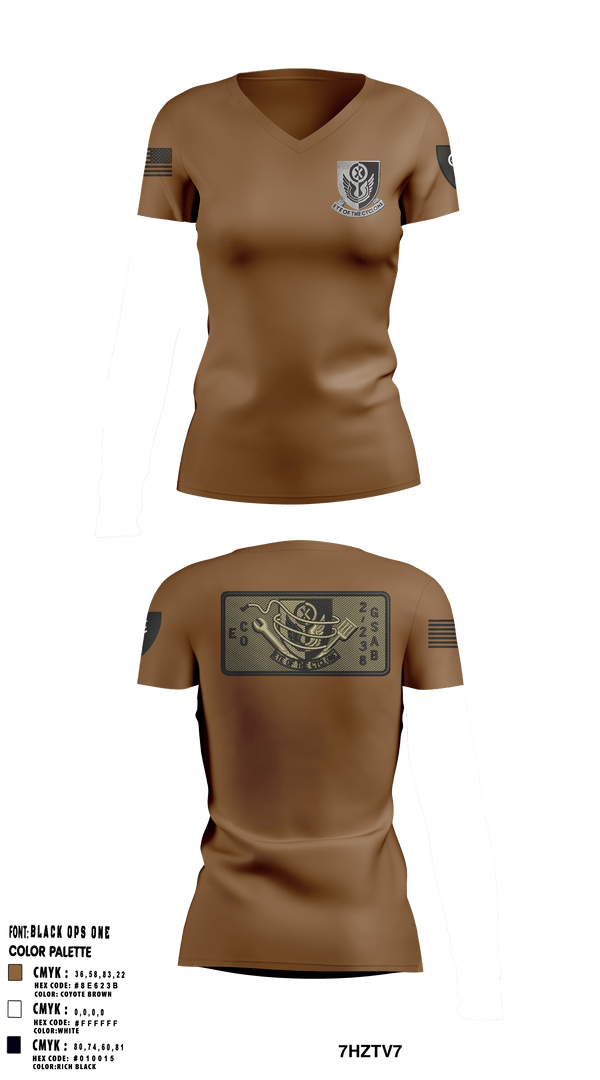 Women's Short Sleeve Vneck Shirt, 1438th CTC, National Guard, Teamtime, Team time, sublimation, custom sports apparel, team uniforms, spirit wear, spiritwear, sports uniforms, custom shirts, team store, custom team store, fundraiser sports, apparel fundraiser