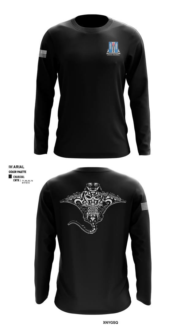 Long Sleeve Performance Shirt, Full FoarceHHD, 205th MI BN, Spirit Store, Teamtime, Team time, sublimation, custom sports apparel, team uniforms, spirit wear, spiritwear, sports uniforms, custom shirts, team store, custom team store, fundraiser sports, apparel fundraiser