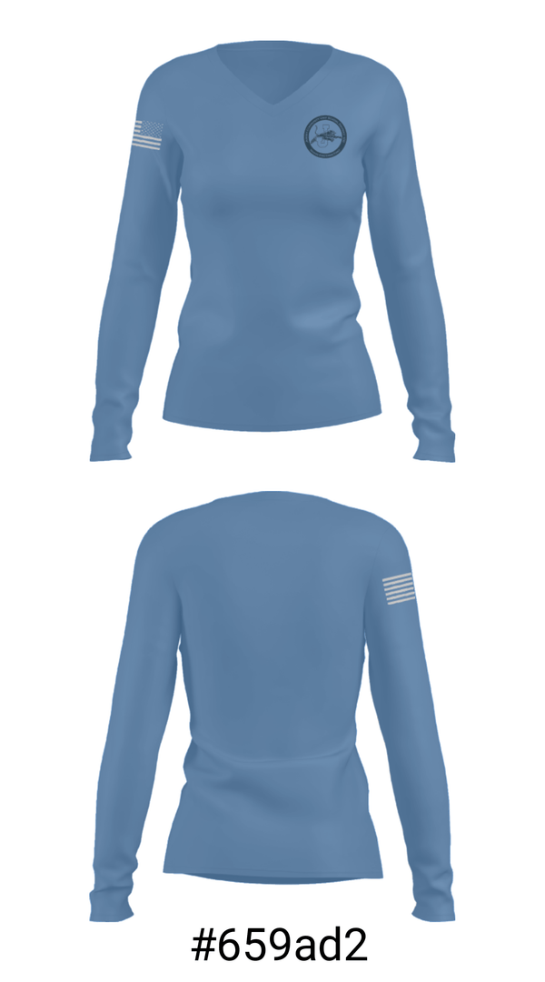Women's Long Sleeve Vneck Shirt, Jersey Community High School Bowling, Bowling, Teamtime, Team time, sublimation, custom sports apparel, team uniforms, spirit wear, spiritwear, sports uniforms, custom shirts, team store, custom team store, fundraiser sports, apparel fundraiser