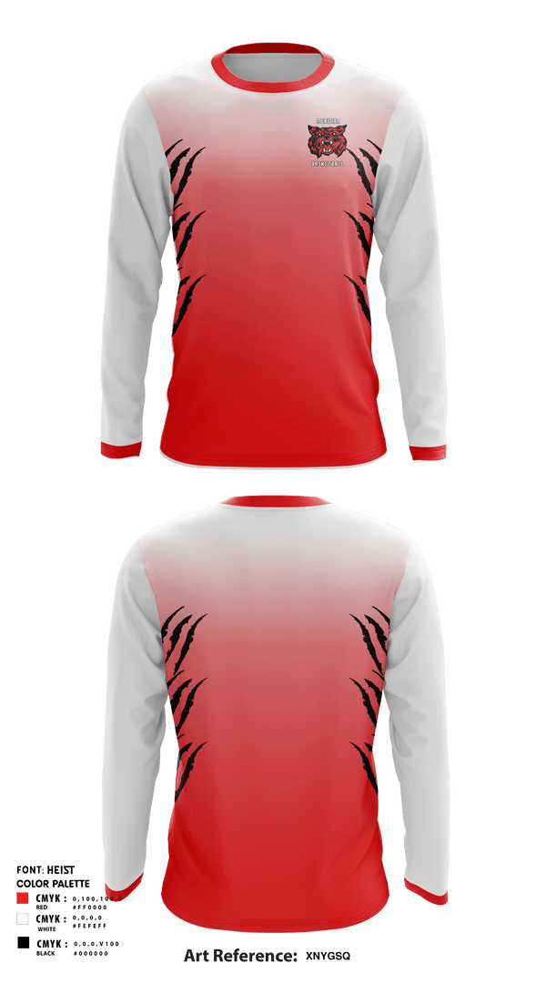 Long Sleeve Shooting Shirt, Meridian High School Basketball, Men's Basketball, Teamtime, Team time, sublimation, custom sports apparel, team uniforms, spirit wear, spiritwear, sports uniforms, custom shirts, team store, custom team store, fundraiser sports, apparel fundraiser