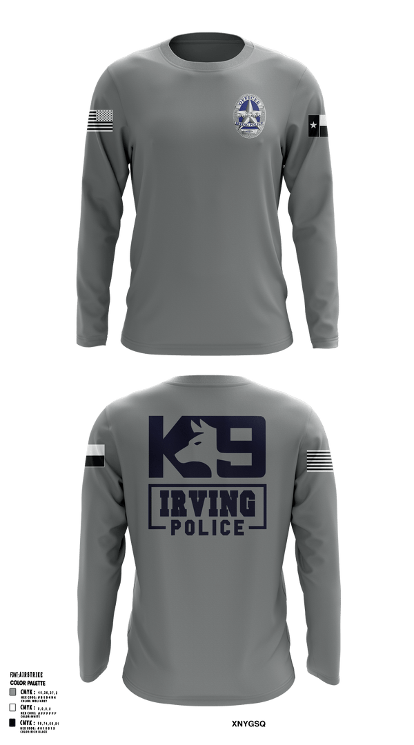 Long Sleeve Performance Shirt, , Police, Teamtime, Team time, sublimation, custom sports apparel, team uniforms, spirit wear, spiritwear, sports uniforms, custom shirts, team store, custom team store, fundraiser sports, apparel fundraiser