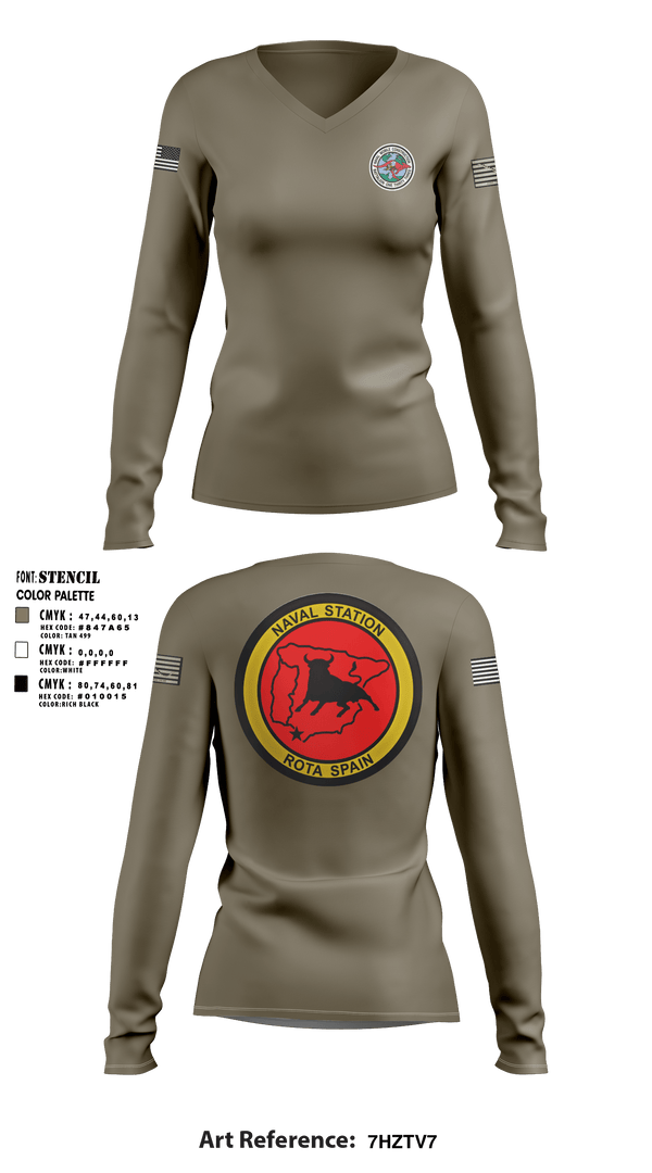 Women's Long Sleeve Vneck Shirt, , Navy, Teamtime, Team time, sublimation, custom sports apparel, team uniforms, spirit wear, spiritwear, sports uniforms, custom shirts, team store, custom team store, fundraiser sports, apparel fundraiser