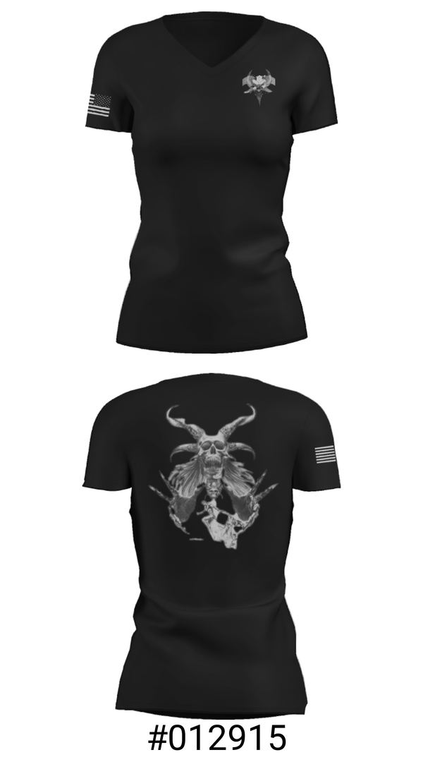 Women's Short Sleeve Vneck Shirt, , National Guard, Teamtime, Team time, sublimation, custom sports apparel, team uniforms, spirit wear, spiritwear, sports uniforms, custom shirts, team store, custom team store, fundraiser sports, apparel fundraiser