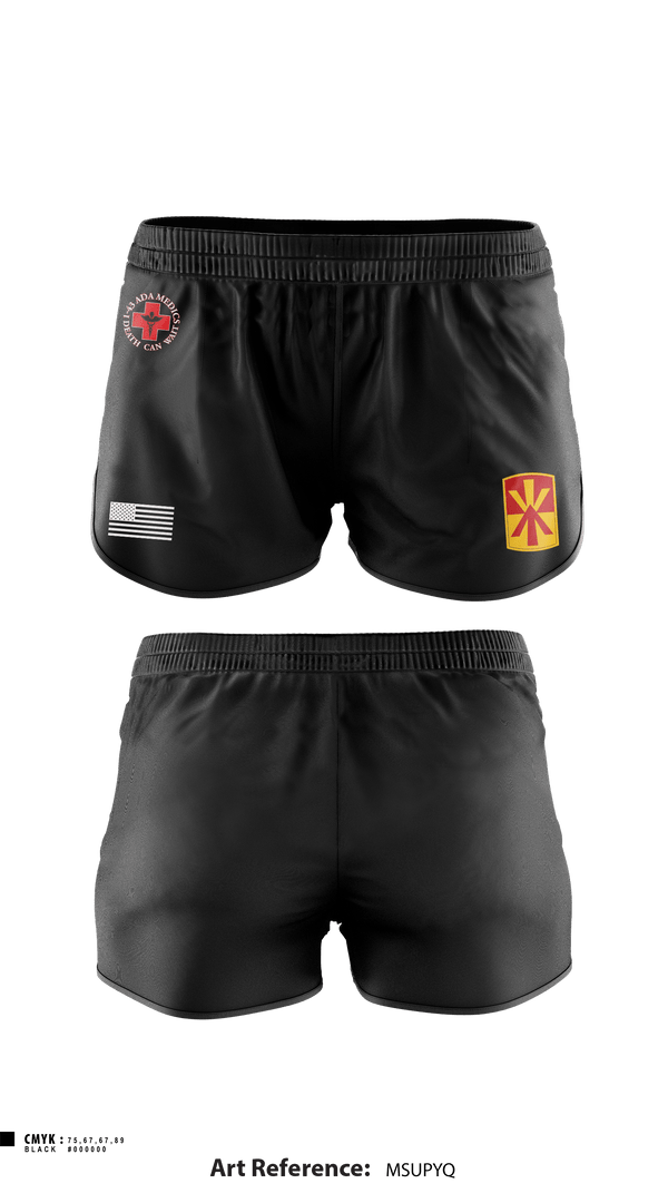 Ranger Panties, Medics, 1-43 ADA, Army, Teamtime, Team time, sublimation, custom sports apparel, team uniforms, spirit wear, spiritwear, sports uniforms, custom shirts, team store, custom team store, fundraiser sports, apparel fundraiser