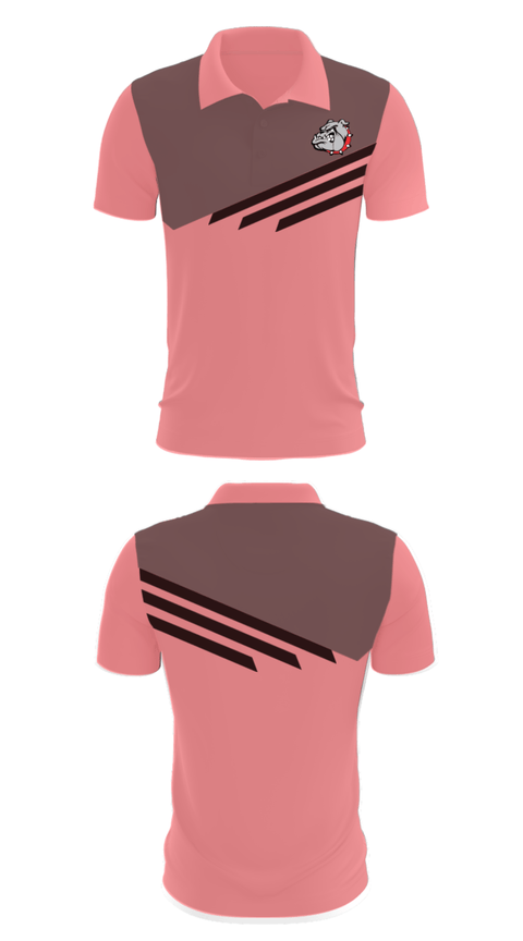 Short Sleeve Performance Polo, Strathmore Bulldogs, Men's Volleyball, Teamtime, Team time, sublimation, custom sports apparel, team uniforms, spirit wear, spiritwear, sports uniforms, custom shirts, team store, custom team store, fundraiser sports, apparel fundraiser