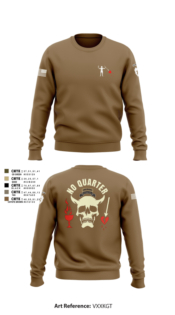 Crew Neck Sweatshirt, , Army, Teamtime, Team time, sublimation, custom sports apparel, team uniforms, spirit wear, spiritwear, sports uniforms, custom shirts, team store, custom team store, fundraiser sports, apparel fundraiser