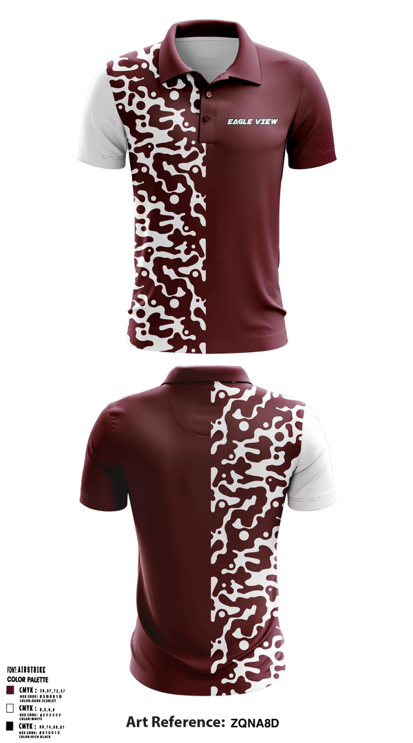 Short Sleeve Performance Polo, Eagle View Elementary School, Spirit Store, Teamtime, Team time, sublimation, custom sports apparel, team uniforms, spirit wear, spiritwear, sports uniforms, custom shirts, team store, custom team store, fundraiser sports, apparel fundraiser