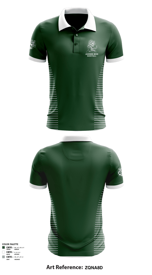 Short Sleeve Performance Polo, Jackson-Reed High School Basketball, Women's Basketball, Teamtime, Team time, sublimation, custom sports apparel, team uniforms, spirit wear, spiritwear, sports uniforms, custom shirts, team store, custom team store, fundraiser sports, apparel fundraiser