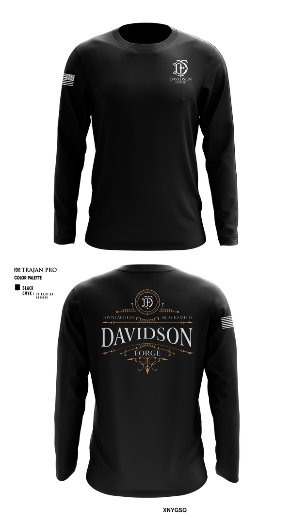Long Sleeve Performance Shirt, Davidson Forge, , Teamtime, Team time, sublimation, custom sports apparel, team uniforms, spirit wear, spiritwear, sports uniforms, custom shirts, team store, custom team store, fundraiser sports, apparel fundraiser