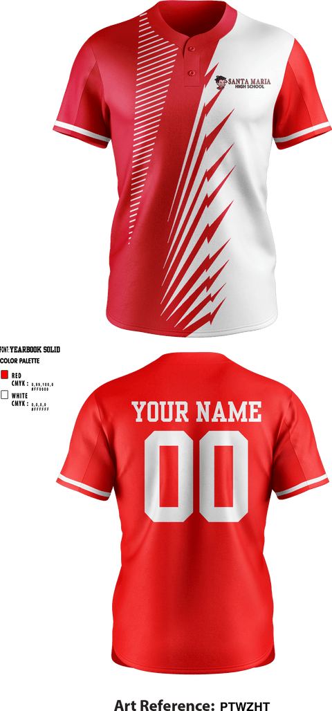 Full Button Softball Jersey, Santa Maria High School Softball, Softball, Teamtime, Team time, sublimation, custom sports apparel, team uniforms, spirit wear, spiritwear, sports uniforms, custom shirts, team store, custom team store, fundraiser sports, apparel fundraiser