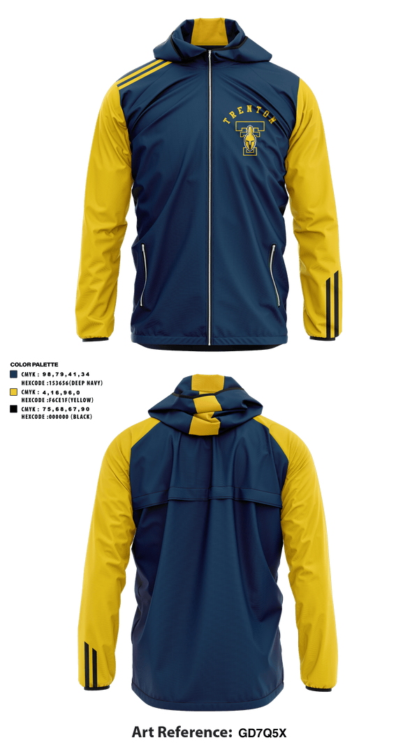 Windbreaker, Trenton high school wrestling, Wrestling, Teamtime, Team time, sublimation, custom sports apparel, team uniforms, spirit wear, spiritwear, sports uniforms, custom shirts, team store, custom team store, fundraiser sports, apparel fundraiser