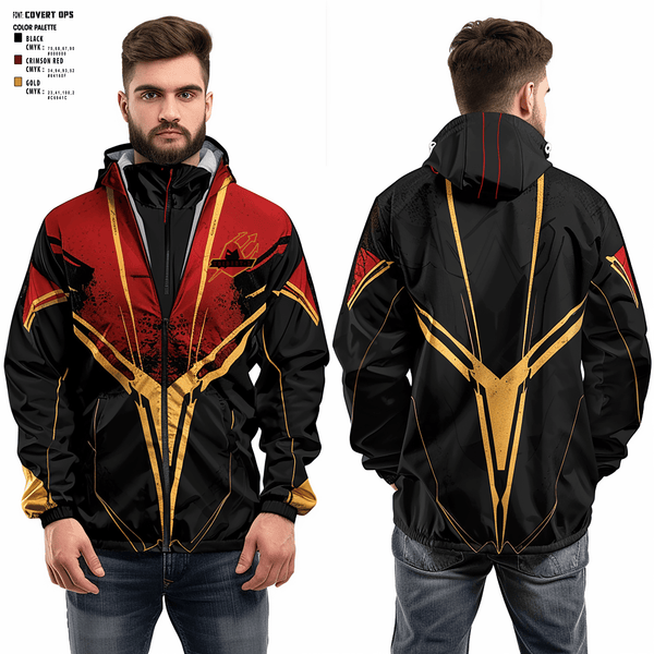 Windbreaker, Trident Militia, E-Sports, Teamtime, Team time, sublimation, custom sports apparel, team uniforms, spirit wear, spiritwear, sports uniforms, custom shirts, team store, custom team store, fundraiser sports, apparel fundraiser