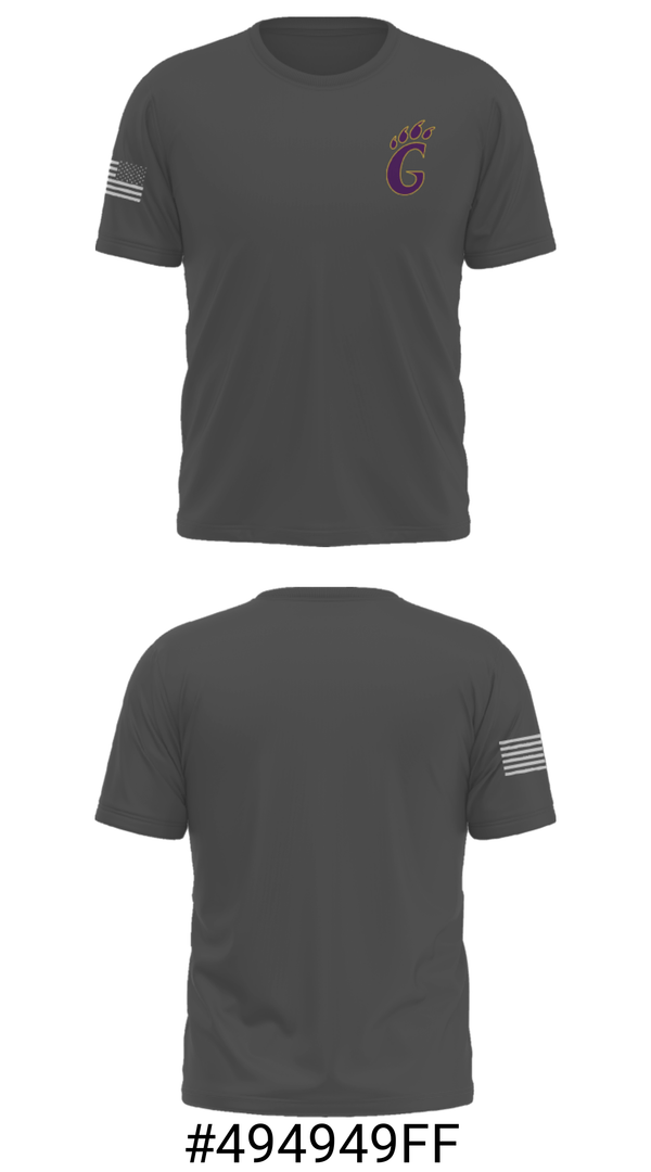 Short Sleeve Performance Shirt, Godley High School Cross Country, Cross Country, Teamtime, Team time, sublimation, custom sports apparel, team uniforms, spirit wear, spiritwear, sports uniforms, custom shirts, team store, custom team store, fundraiser sports, apparel fundraiser