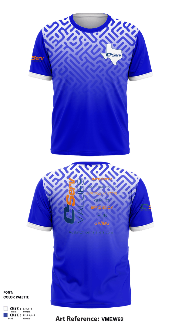 Short Sleeve Performance Shirt, C-ServC-Serv, , Teamtime, Team time, sublimation, custom sports apparel, team uniforms, spirit wear, spiritwear, sports uniforms, custom shirts, team store, custom team store, fundraiser sports, apparel fundraiser