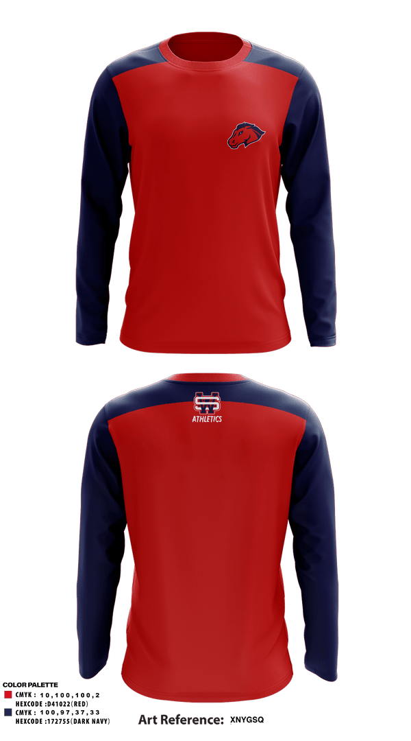 Long Sleeve Performance Shirt, University of the Southwest Baseball, Baseball, Teamtime, Team time, sublimation, custom sports apparel, team uniforms, spirit wear, spiritwear, sports uniforms, custom shirts, team store, custom team store, fundraiser sports, apparel fundraiser