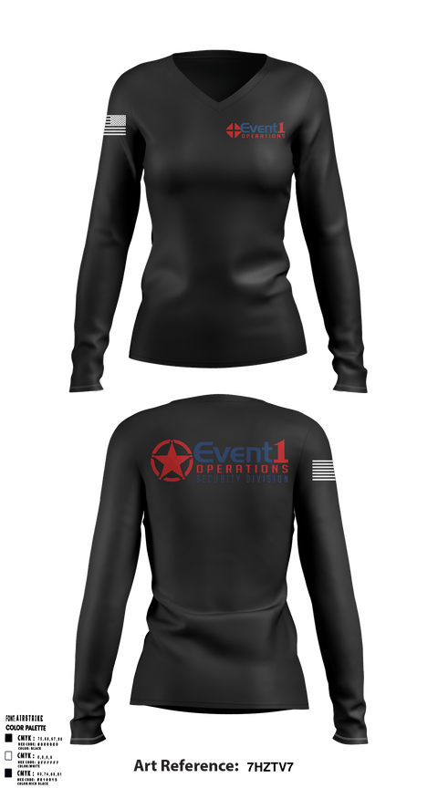 Women's Long Sleeve Vneck Shirt, , , Teamtime, Team time, sublimation, custom sports apparel, team uniforms, spirit wear, spiritwear, sports uniforms, custom shirts, team store, custom team store, fundraiser sports, apparel fundraiser