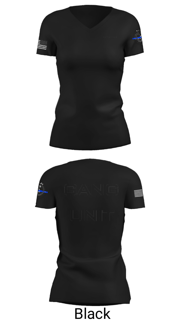 Women's Short Sleeve Vneck Shirt, , Police, Teamtime, Team time, sublimation, custom sports apparel, team uniforms, spirit wear, spiritwear, sports uniforms, custom shirts, team store, custom team store, fundraiser sports, apparel fundraiser