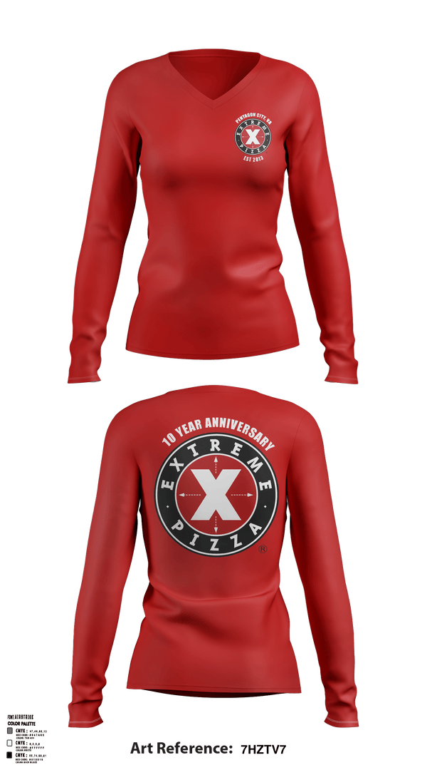Women's Long Sleeve Vneck Shirt, , , Teamtime, Team time, sublimation, custom sports apparel, team uniforms, spirit wear, spiritwear, sports uniforms, custom shirts, team store, custom team store, fundraiser sports, apparel fundraiser