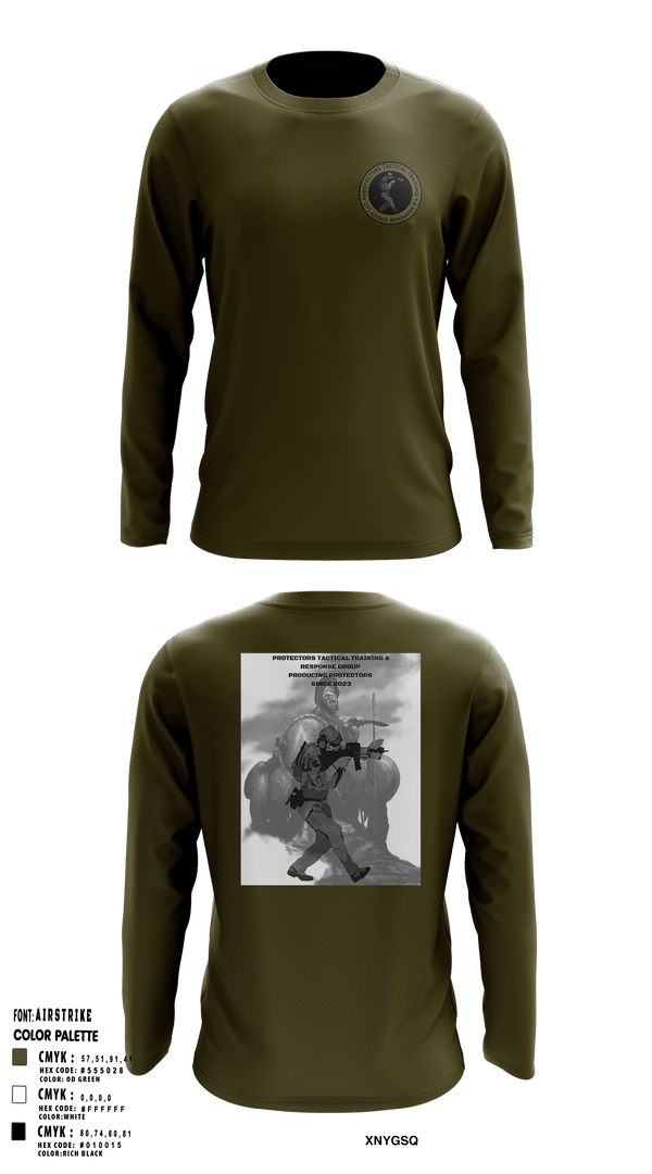 Long Sleeve Performance Shirt, Protectors Tactical Training & Response Group LLC, , Teamtime, Team time, sublimation, custom sports apparel, team uniforms, spirit wear, spiritwear, sports uniforms, custom shirts, team store, custom team store, fundraiser sports, apparel fundraiser