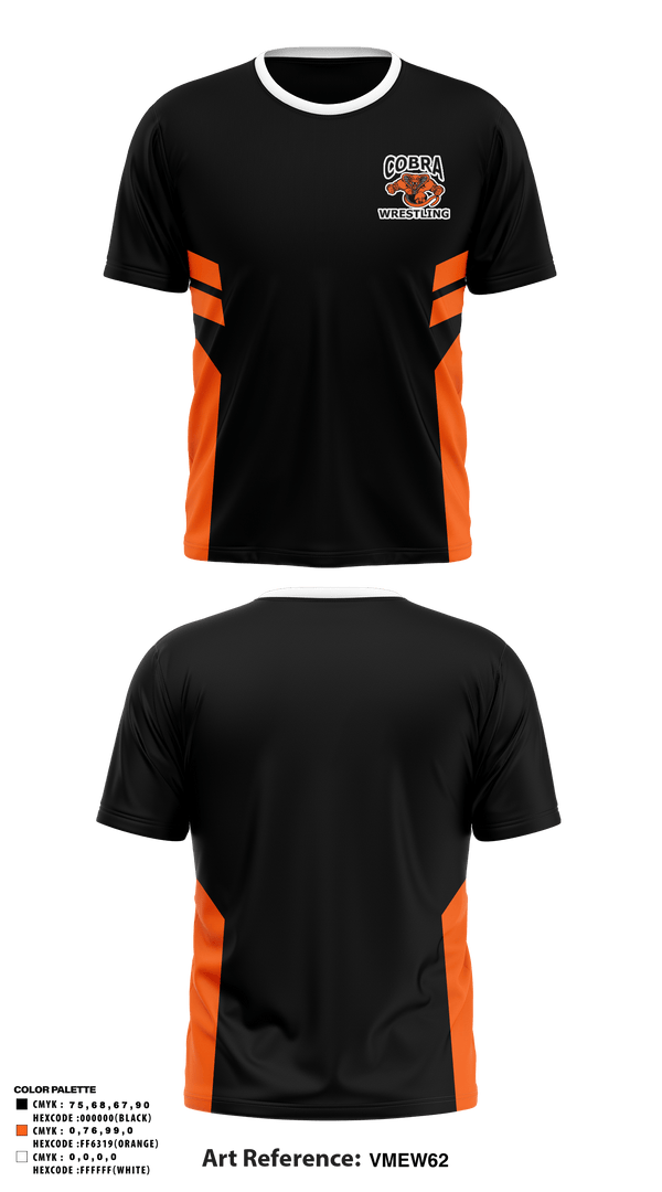 Short Sleeve Performance Shirt, Cobra Wrestling, Wrestling, Teamtime, Team time, sublimation, custom sports apparel, team uniforms, spirit wear, spiritwear, sports uniforms, custom shirts, team store, custom team store, fundraiser sports, apparel fundraiser