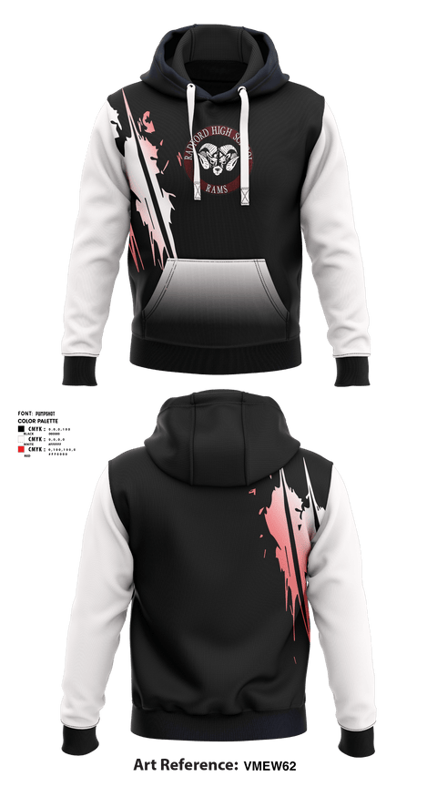 Hoodie, Radford High School Wrestling, Wrestling, Teamtime, Team time, sublimation, custom sports apparel, team uniforms, spirit wear, spiritwear, sports uniforms, custom shirts, team store, custom team store, fundraiser sports, apparel fundraiser