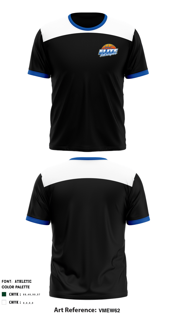 Short Sleeve Performance Shirt, Elite Mixtapes, Men's Basketball, Teamtime, Team time, sublimation, custom sports apparel, team uniforms, spirit wear, spiritwear, sports uniforms, custom shirts, team store, custom team store, fundraiser sports, apparel fundraiser