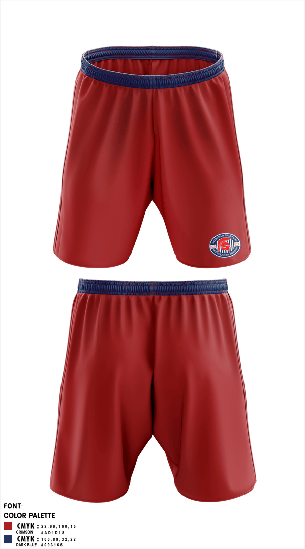 Athletic Shorts With Pockets, Deerfield Spartans, Cross Country, Teamtime, Team time, sublimation, custom sports apparel, team uniforms, spirit wear, spiritwear, sports uniforms, custom shirts, team store, custom team store, fundraiser sports, apparel fundraiser