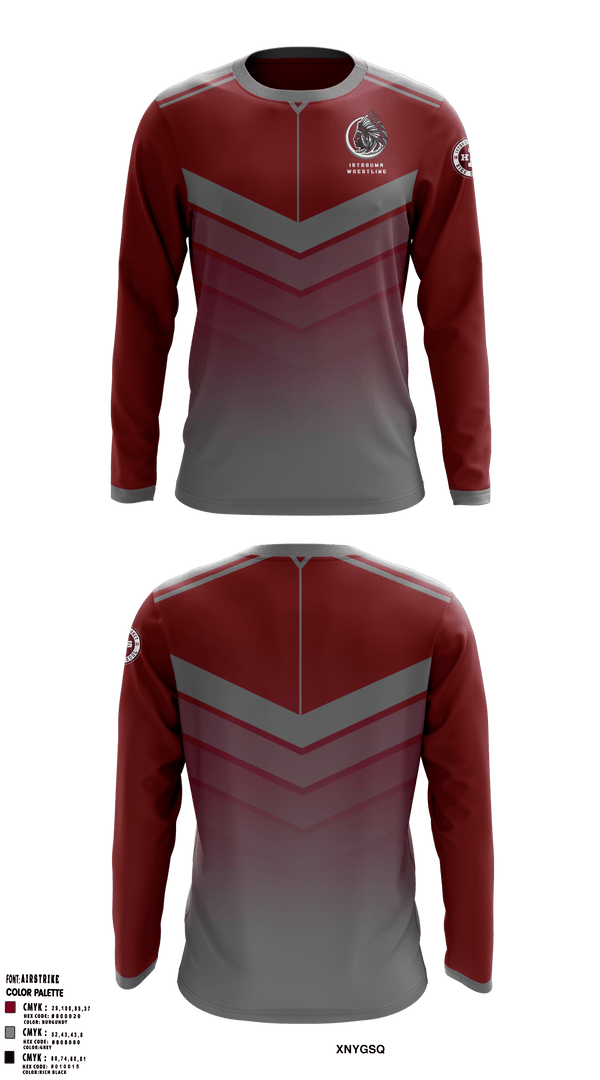 Long Sleeve Performance Shirt, Istrouma High School Wrestling, Wrestling, Teamtime, Team time, sublimation, custom sports apparel, team uniforms, spirit wear, spiritwear, sports uniforms, custom shirts, team store, custom team store, fundraiser sports, apparel fundraiser