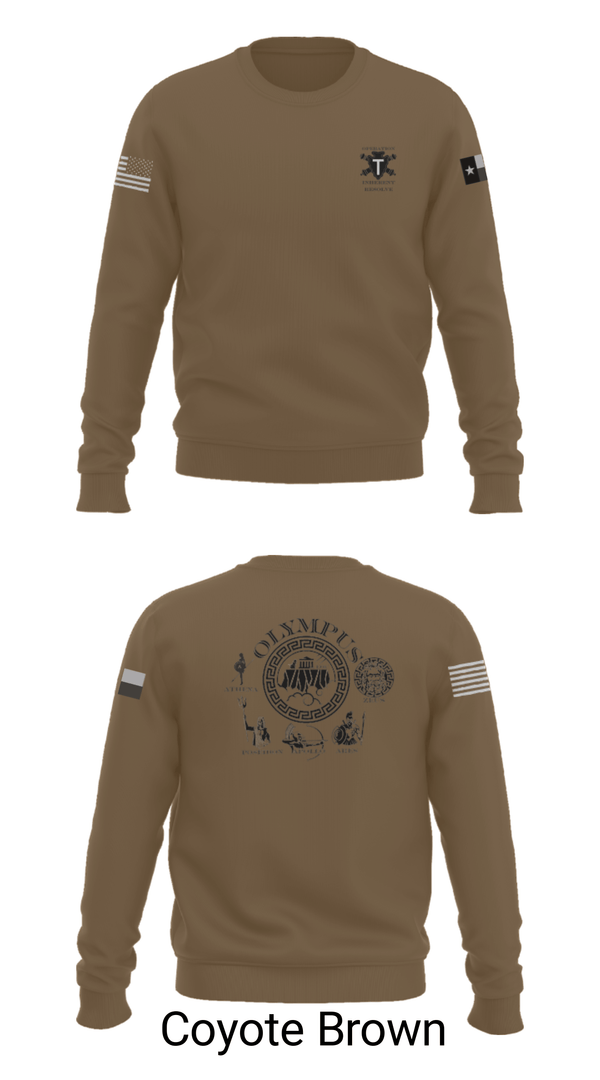 Crew Neck Sweatshirt, 3-133 FA, Army, Teamtime, Team time, sublimation, custom sports apparel, team uniforms, spirit wear, spiritwear, sports uniforms, custom shirts, team store, custom team store, fundraiser sports, apparel fundraiser