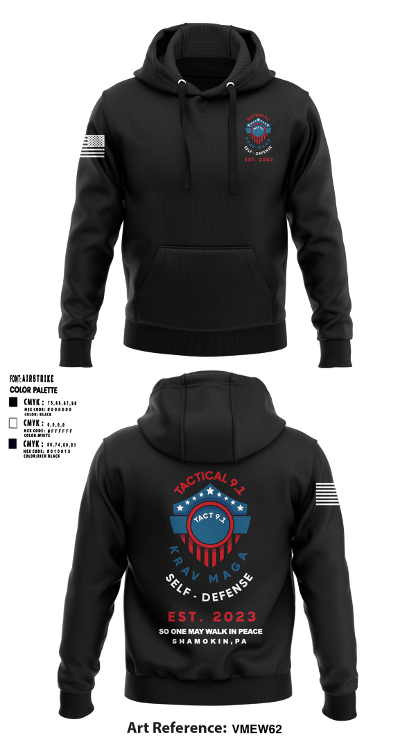 Hoodie, Tactical 9.1 Krav Maga Self Defense, Wrestling, Teamtime, Team time, sublimation, custom sports apparel, team uniforms, spirit wear, spiritwear, sports uniforms, custom shirts, team store, custom team store, fundraiser sports, apparel fundraiser