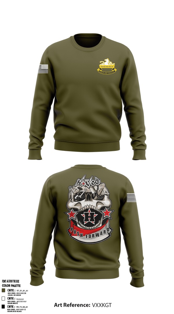 Crew Neck Sweatshirt, , Army, Teamtime, Team time, sublimation, custom sports apparel, team uniforms, spirit wear, spiritwear, sports uniforms, custom shirts, team store, custom team store, fundraiser sports, apparel fundraiser