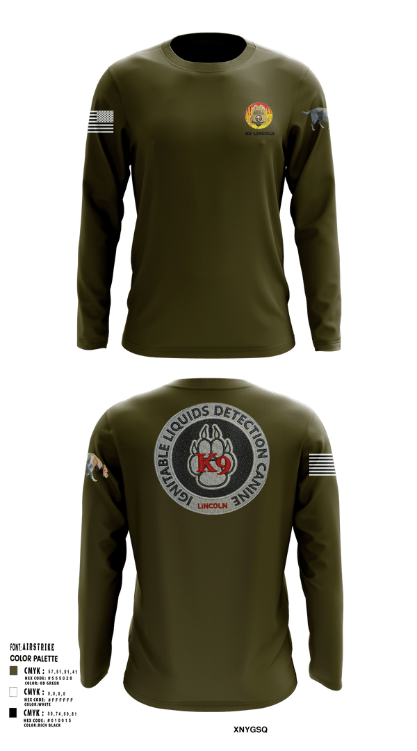 Long Sleeve Performance Shirt, Stafford County Fire Marshal's Office, Police, Teamtime, Team time, sublimation, custom sports apparel, team uniforms, spirit wear, spiritwear, sports uniforms, custom shirts, team store, custom team store, fundraiser sports, apparel fundraiser