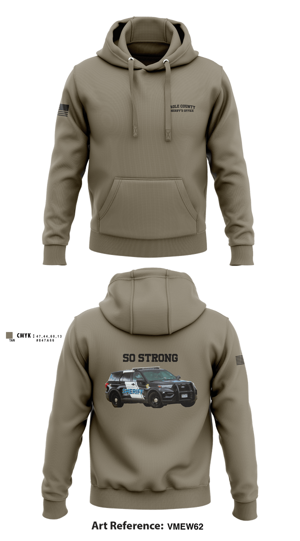 Hoodie, Eagle County Sheriff’s Office, , Teamtime, Team time, sublimation, custom sports apparel, team uniforms, spirit wear, spiritwear, sports uniforms, custom shirts, team store, custom team store, fundraiser sports, apparel fundraiser