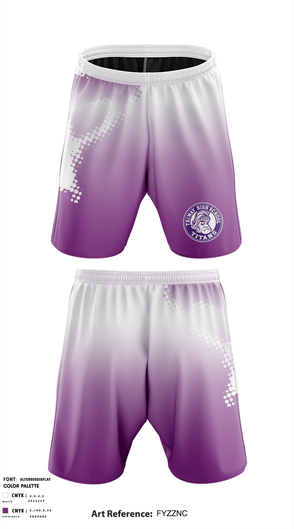 Athletic Shorts With Pockets, Triway High School Bowling, Bowling, Teamtime, Team time, sublimation, custom sports apparel, team uniforms, spirit wear, spiritwear, sports uniforms, custom shirts, team store, custom team store, fundraiser sports, apparel fundraiser