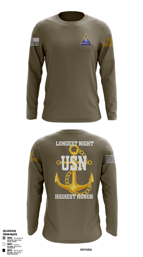 Long Sleeve Performance Shirt, , Navy, Teamtime, Team time, sublimation, custom sports apparel, team uniforms, spirit wear, spiritwear, sports uniforms, custom shirts, team store, custom team store, fundraiser sports, apparel fundraiser