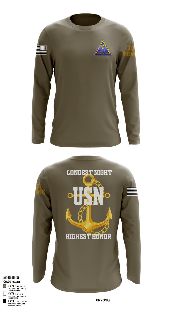 Long Sleeve Performance Shirt, , Navy, Teamtime, Team time, sublimation, custom sports apparel, team uniforms, spirit wear, spiritwear, sports uniforms, custom shirts, team store, custom team store, fundraiser sports, apparel fundraiser