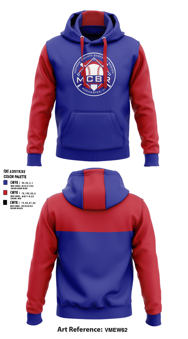 Hoodie, Monroe County Baseball Region, Baseball, Teamtime, Team time, sublimation, custom sports apparel, team uniforms, spirit wear, spiritwear, sports uniforms, custom shirts, team store, custom team store, fundraiser sports, apparel fundraiser