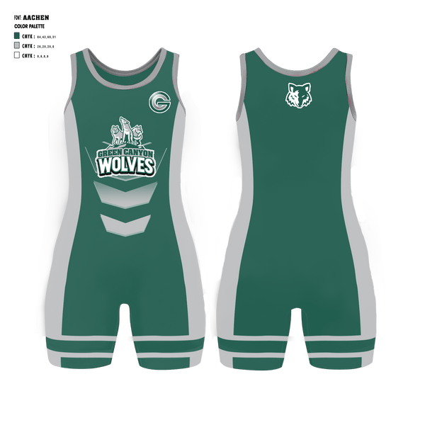 Wrestling Singlet, Green Canyon High School Wrestling, Wrestling, Teamtime, Team time, sublimation, custom sports apparel, team uniforms, spirit wear, spiritwear, sports uniforms, custom shirts, team store, custom team store, fundraiser sports, apparel fundraiser