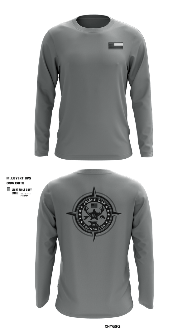 Long Sleeve Performance Shirt, Jaimie Cox Foundation, , Teamtime, Team time, sublimation, custom sports apparel, team uniforms, spirit wear, spiritwear, sports uniforms, custom shirts, team store, custom team store, fundraiser sports, apparel fundraiser