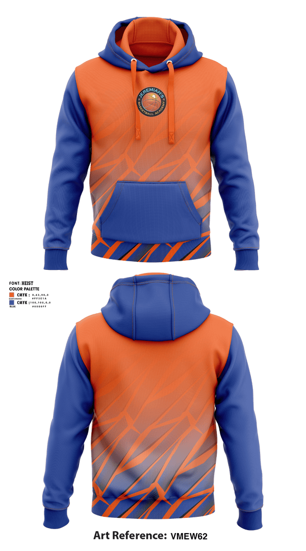 Hoodie, Jeremiah’s Basketball Academy, Men's Basketball, Teamtime, Team time, sublimation, custom sports apparel, team uniforms, spirit wear, spiritwear, sports uniforms, custom shirts, team store, custom team store, fundraiser sports, apparel fundraiser