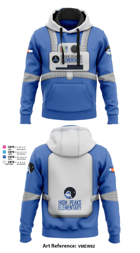 Hoodie, High Peaks Elementary School, Women's Volleyball, Teamtime, Team time, sublimation, custom sports apparel, team uniforms, spirit wear, spiritwear, sports uniforms, custom shirts, team store, custom team store, fundraiser sports, apparel fundraiser