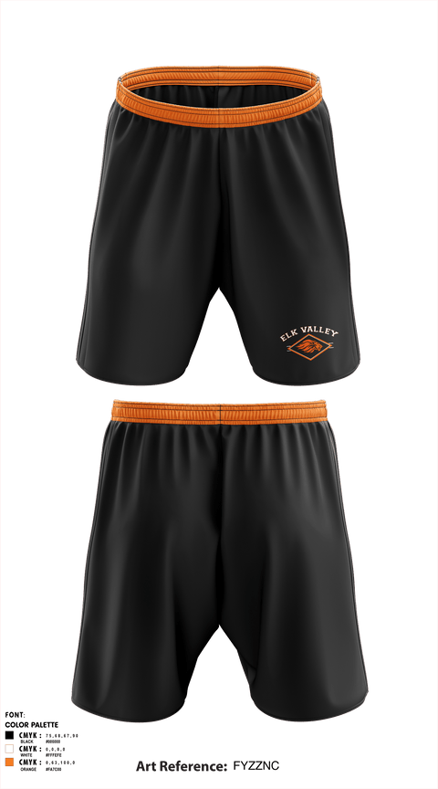 Athletic Shorts With Pockets, Elk Valley Senior High School, Spirit Store, Teamtime, Team time, sublimation, custom sports apparel, team uniforms, spirit wear, spiritwear, sports uniforms, custom shirts, team store, custom team store, fundraiser sports, apparel fundraiser