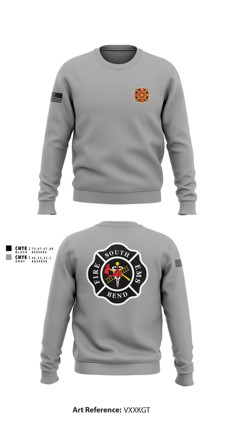 Crew Neck Sweatshirt, , Fire Department, Teamtime, Team time, sublimation, custom sports apparel, team uniforms, spirit wear, spiritwear, sports uniforms, custom shirts, team store, custom team store, fundraiser sports, apparel fundraiser