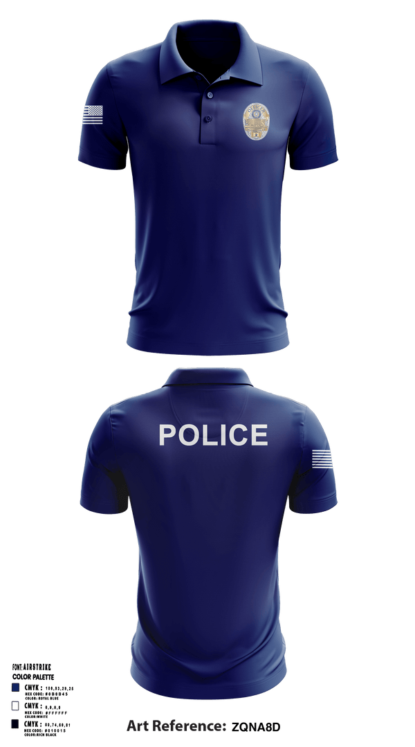 Short Sleeve Performance Polo, , Police, Teamtime, Team time, sublimation, custom sports apparel, team uniforms, spirit wear, spiritwear, sports uniforms, custom shirts, team store, custom team store, fundraiser sports, apparel fundraiser