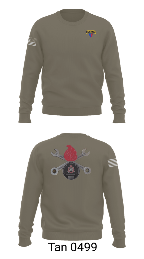 Crew Neck Sweatshirt, , National Guard, Teamtime, Team time, sublimation, custom sports apparel, team uniforms, spirit wear, spiritwear, sports uniforms, custom shirts, team store, custom team store, fundraiser sports, apparel fundraiser