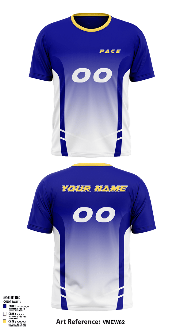 Short Sleeve Performance Shirt, PACE, Men's Volleyball, Teamtime, Team time, sublimation, custom sports apparel, team uniforms, spirit wear, spiritwear, sports uniforms, custom shirts, team store, custom team store, fundraiser sports, apparel fundraiser